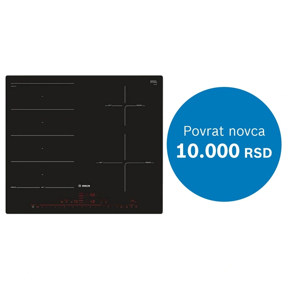 Bosch indukciona ploča PXE601DC1E - Inelektronik